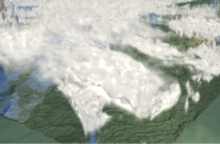 Globale Klimamodelle Screenshot Video Wolken ICON HighRes